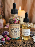 Santa Muerte Protection Oil 2.5 oz | Crystal Infused | Wearable Ritual Oil | Protection Oil