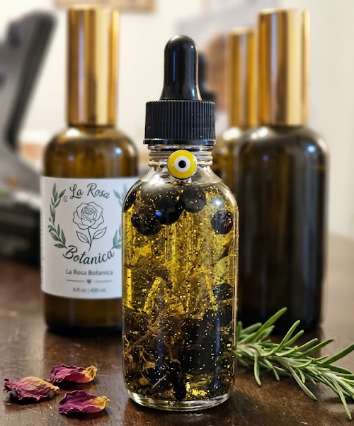Santa Muerte Abre Camino Oil | Open Roads Spell Oil | Remove Obstacles & Attract Opportunities