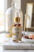 Aura Cleansing Crystal Infused Oil | Amplification Elixir | Ritual Anointing Oil | Energy Clearing | Spiritual Protection | Handmade Botanical Oil