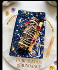 Santa Muerte Smudge Stick with Palo Santo | Purification & Abundance | Energy Cleansing | Spiritual Smudge | Altar Tool