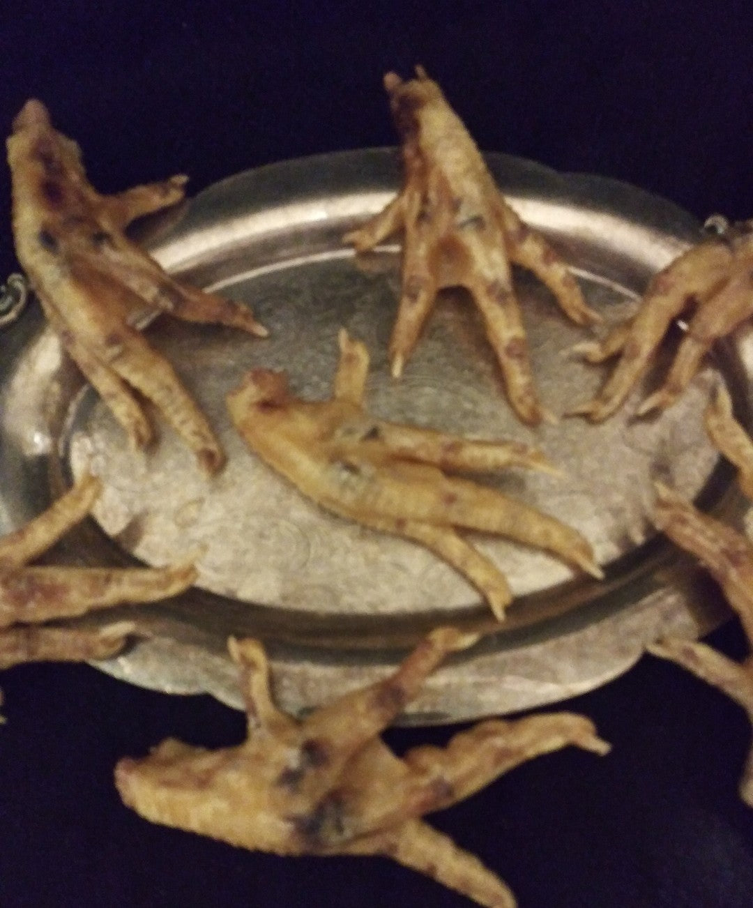 8 voodoo  hoodoo Dried Rooster Feet  Talisman