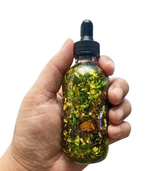 Santa Muerte Success Oil | Money Attraction Ritual Oil | Financial Abundance & Wealth Manifestation | Rose & Sandalwood Spell Oil 2.5 oz