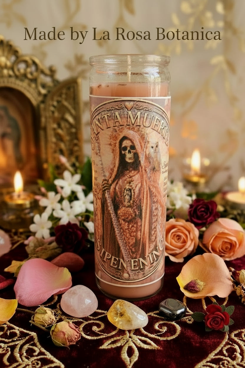 Santa Muerte Love Attraction Rose Oil | Love & Attraction Spell Oil | Wear & Ritual Use Oil